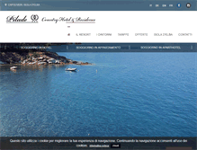 Tablet Screenshot of hoteldapilade.it